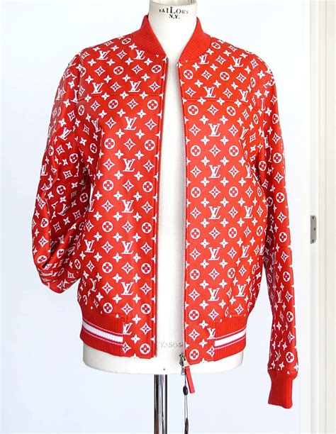 bomber jacket supreme louis vuitton.